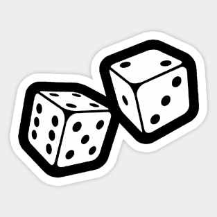 dice dice baby Sticker